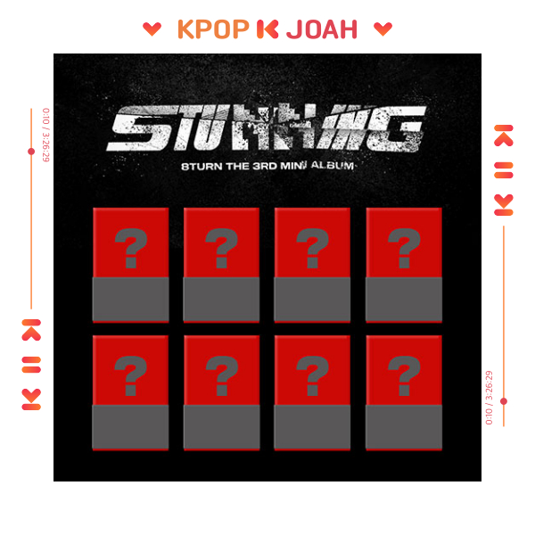 (POCA Ver.) 8TURN [STUNNING] 3rd MINI ALBUM (10th Jan.2024)