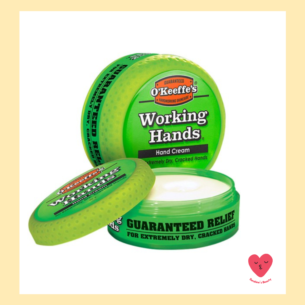 [O'Keeffe's] Working Hands Hand Cream 96g | แฮนด์ครีมสำหรับมือแห้งมาก ไม่มีน้ำหอม [พร้อมส่ง]