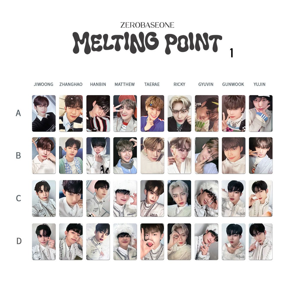 Zerobaseone Melting Point Album Ver. Photocard 1