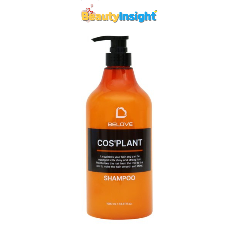 [BELOVE] Cos'plant แชมพู 1000 มล. - ขนาดใหญ่ (เหมาะสําหรับทุกสภาพผิว)