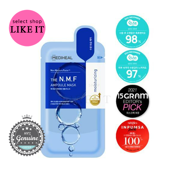 MEDIHEAL ★Renewal★ MEDIHEAL The N.M.F Ampoule Mask Sheet | Shipping from Korea | Korea Beauty