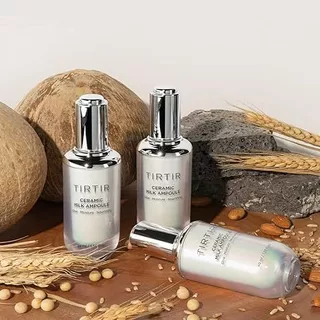 [TIRTIR] Ceramic Milk Ampoule 10ml/40ml (ผลเรืองแสงติดทนนาน Enhancing Skins Elasticity, Deep Moisturization)