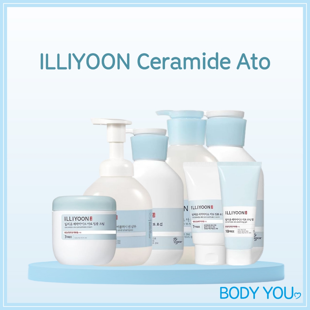 [ILLIYOON] Ceramide Ato Collection / Body Baby Facial Moisturizer K-Beauty Skincare Sensitive Skin H