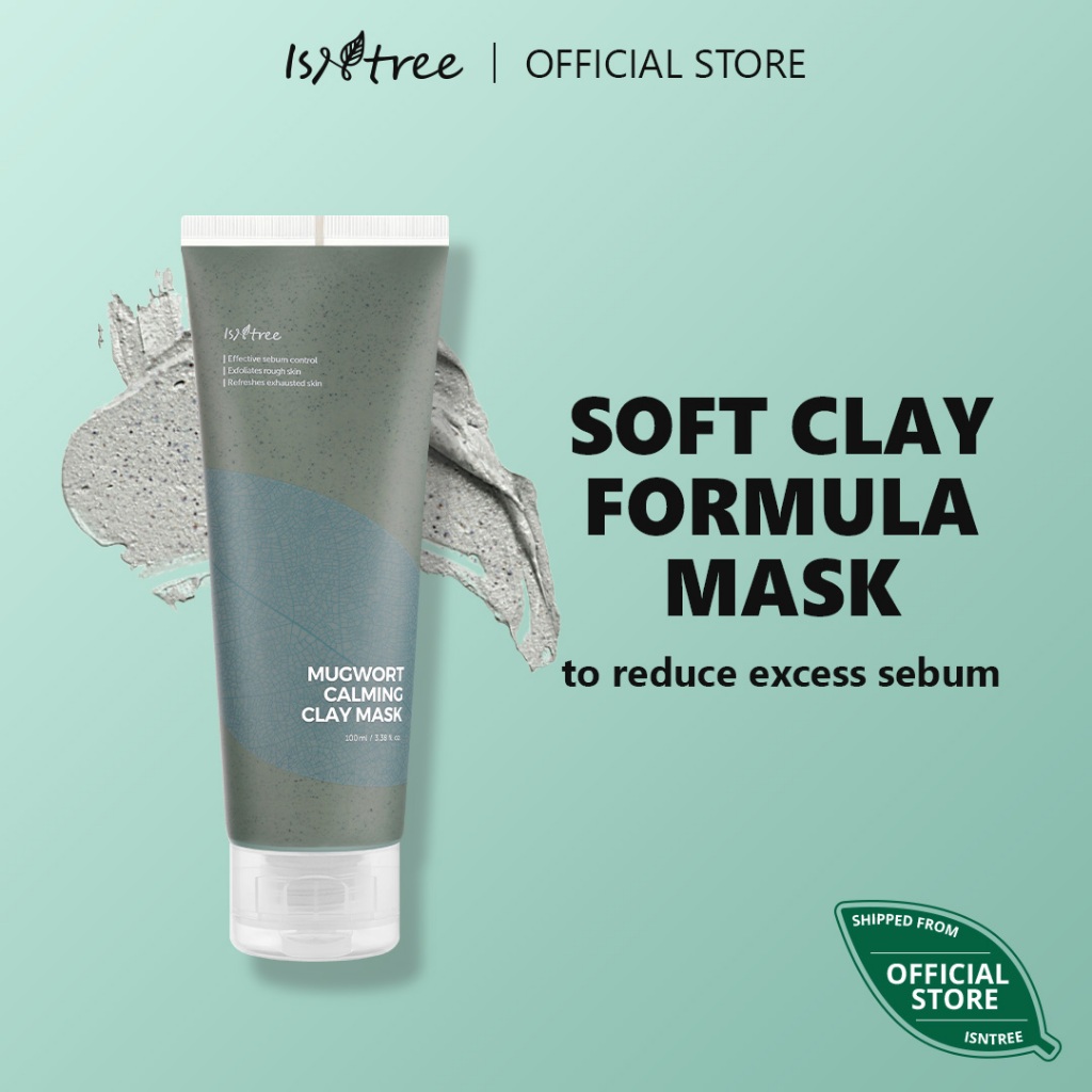 Isntree Mugwort Calming Clay Mask 100ml