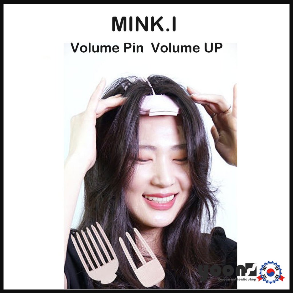 [MIK.I] Minky Hair Volume Pin Root Volume 3 Pin & 6 Pin_จากเกาหลี