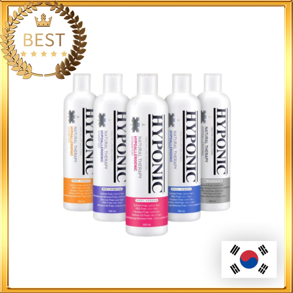 [HYPONIC] Hypoallergenic Dog Shampoo 500ml แชมพูกําจัดอาการแพ้ ขนาด 500 มล. สําหรับสัตว์เลี้ยง สุนัข แชมพูไฮโปอัลเลอร์จีนิก สําหรับสุนัข (Chihuahua,/Dachshund/ Doberman,/Beagle/ Pug)