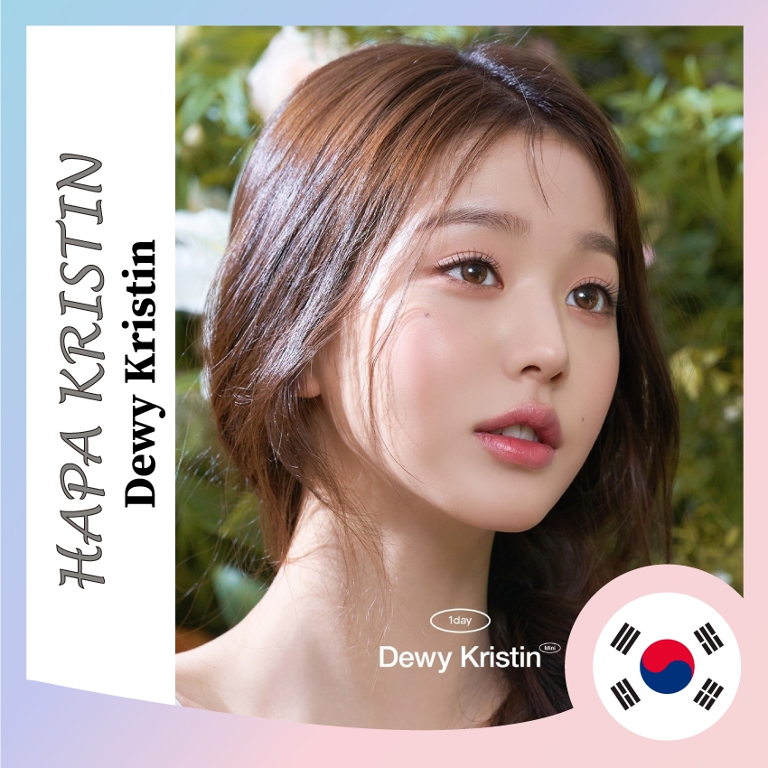 [ Hapa Krisitin ] Dewy Kristin 1-Day /1-Month Brown, Grey Jang WonYoung จากเกาหลี