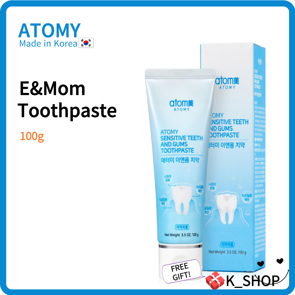 ATOMY อีแอนด์มัม ยาสีฟัน 100g