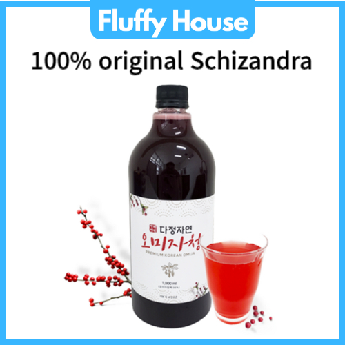 [เป็นมิตรกับธรรมชาติ] ไซรัป Schisandra ของแท้ 100% (Omija) 1000 มล. / 1EA