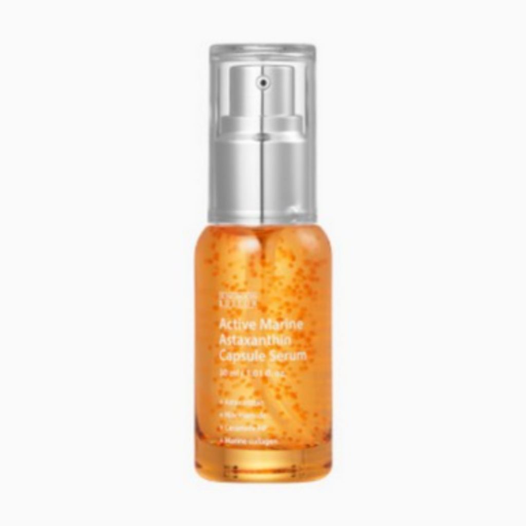 Sungboon EDITOR Active Marine Astaxanthin เซรั่มแคปซูล 30 มล./ขวด กระ จุดด่างดํา ฝ้า โทนสีผิว สารต้า