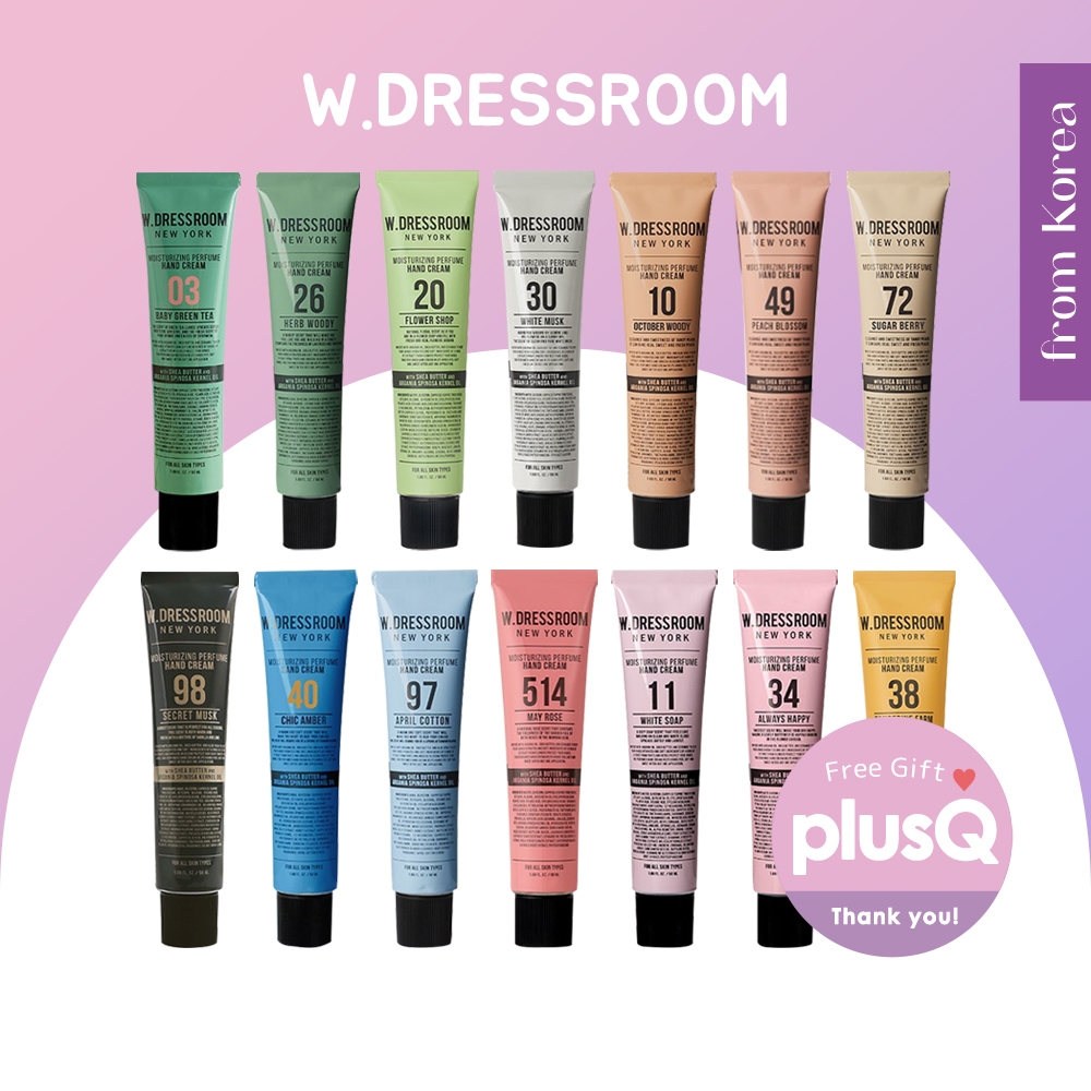 [W.DRESSROOM] แฮนด์ครีมน้ําหอม ให้ความชุ่มชื้น 1+1