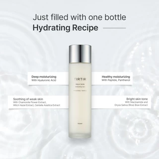 [TIRTIR] Milk Skin Toner โทนเนอร์น้ำนม (20ml/50ml/150ml)