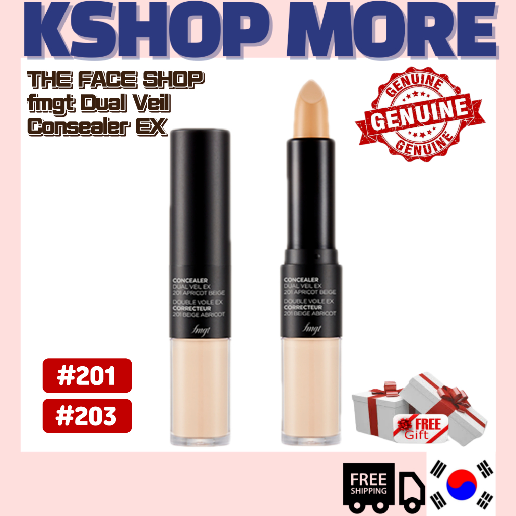 The FACE SHOP fmgt คอนซีลเลอร์ Dual Veil Ex / Korea Makeup, Best Foundation