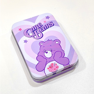 [Care Bears x KOREA DAISO] เคสดีบุก พร้อมสติกเกอร์ - แบ่งปันหมี (สีม่วง)