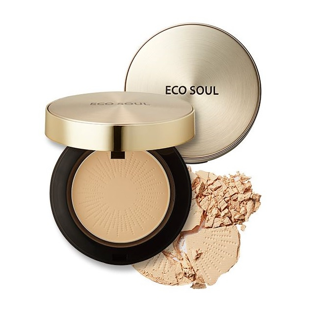 [THE SAEM] Eco Soul Luxury Gold Pact 9g