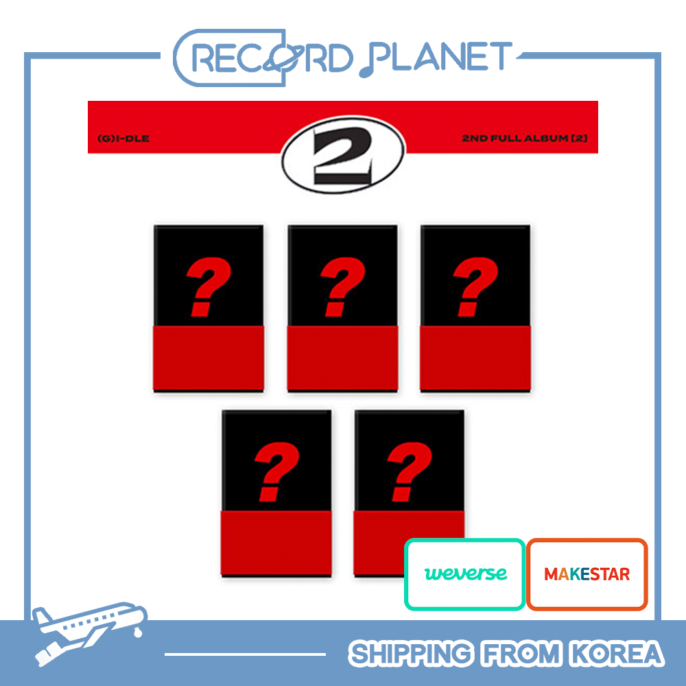 [POB] (G)I-DLE 2nd Full Album [2] POCAALBUM Ver. + Free Gift