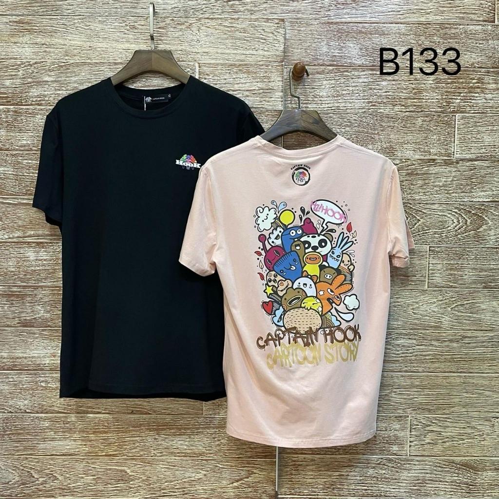 NEW B133 เสื้อคอกลม - M-3L