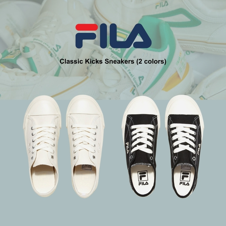 [FILA] รองเท้าผ้าใบ Unisex Classic Kicks (2 สี)