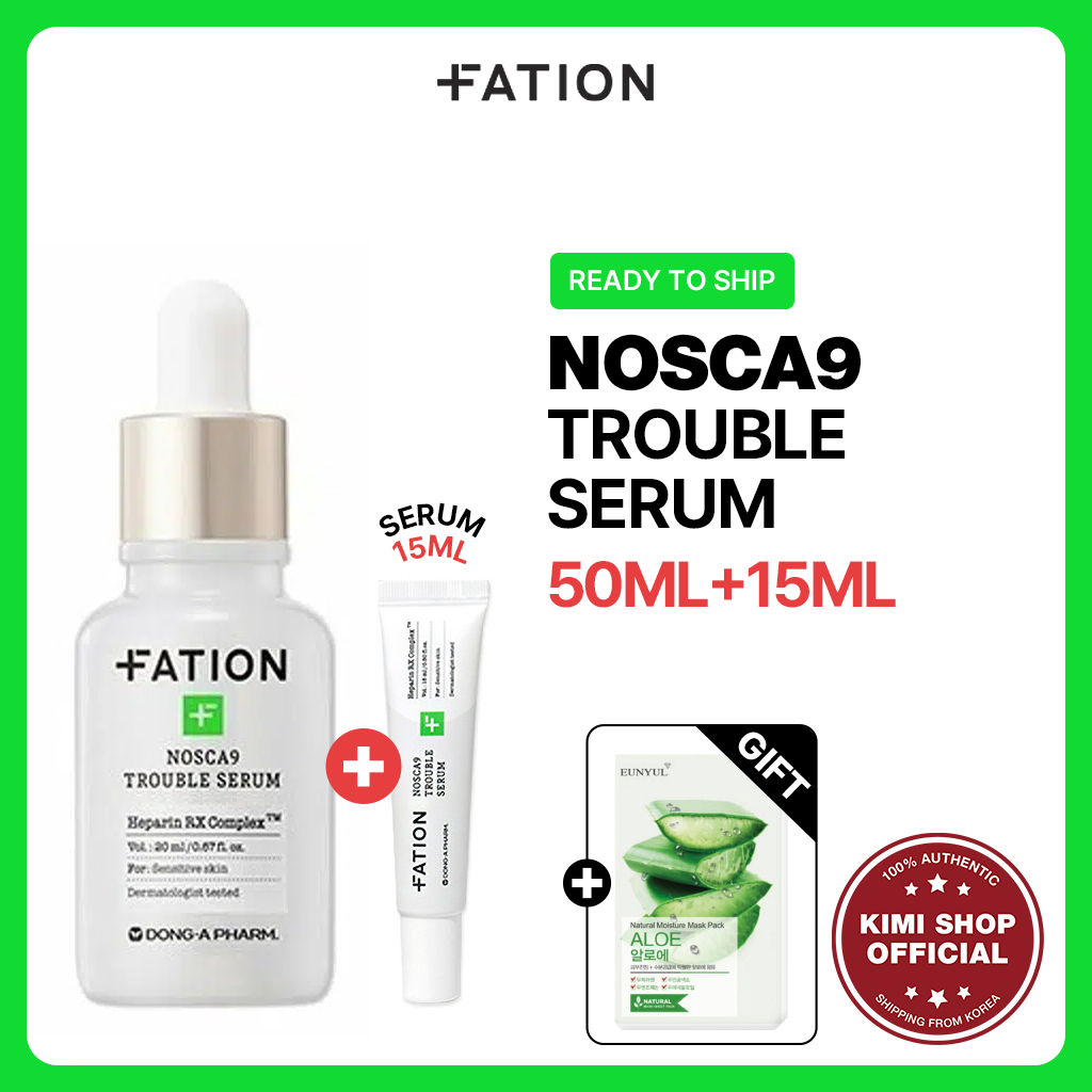 [FATION] Nosca9 Trouble Serum 50 มล. + 15 มล. / ส่งจากเกาหลี
