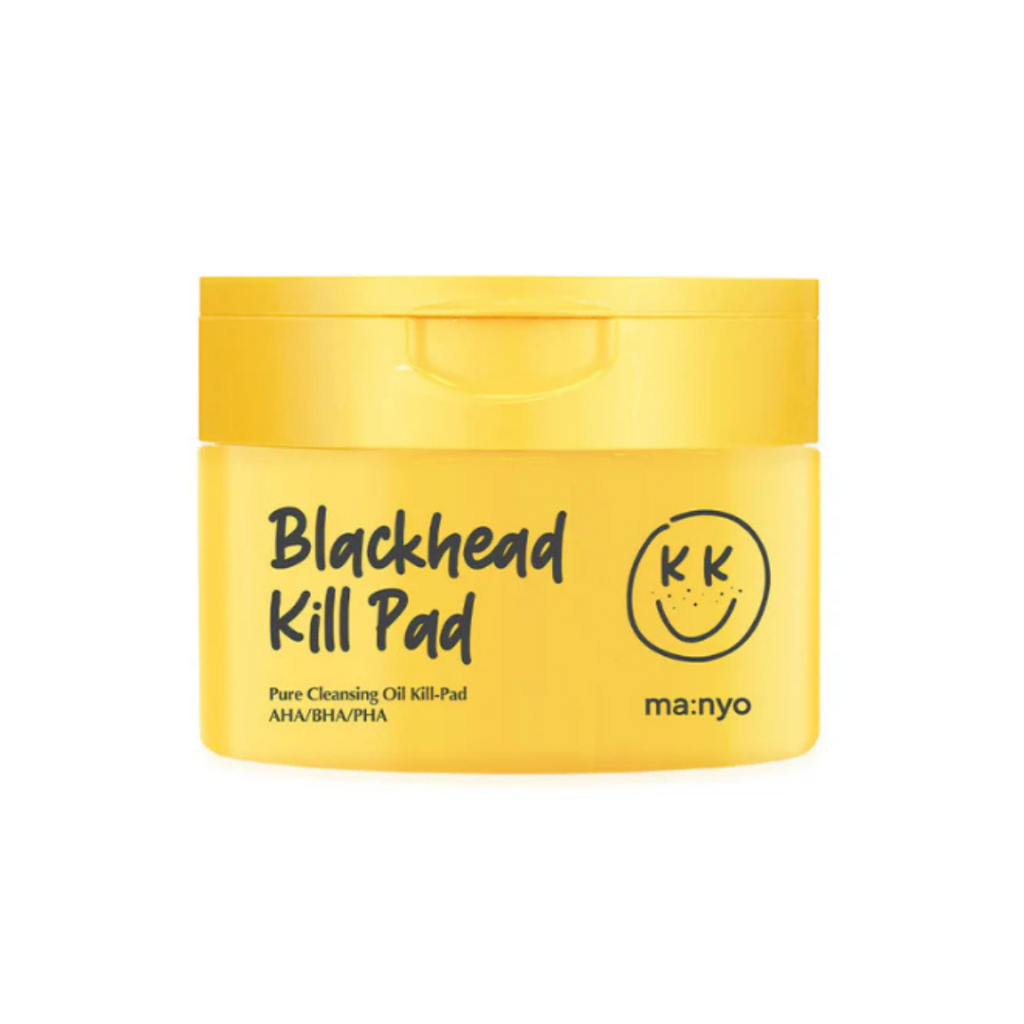 Ma:nyo Blackhead Pure Cleansing Oil Kill Pad – Deep Cleansing & Pore-Rinning Care (50 แผ่น | กําจัดส