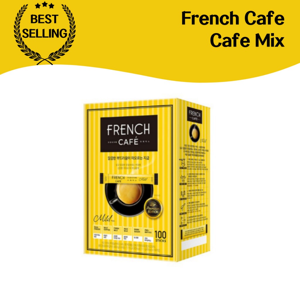 French Cafe คาเฟ่ มิกซ์ (10.9 กรัม x 100 ชิ้น)