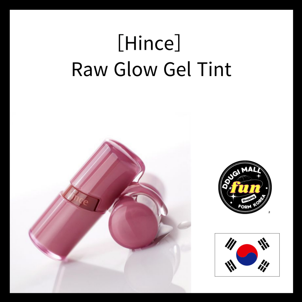 [Hince] Raw Glow Gel Tint 4ml - 15 สี