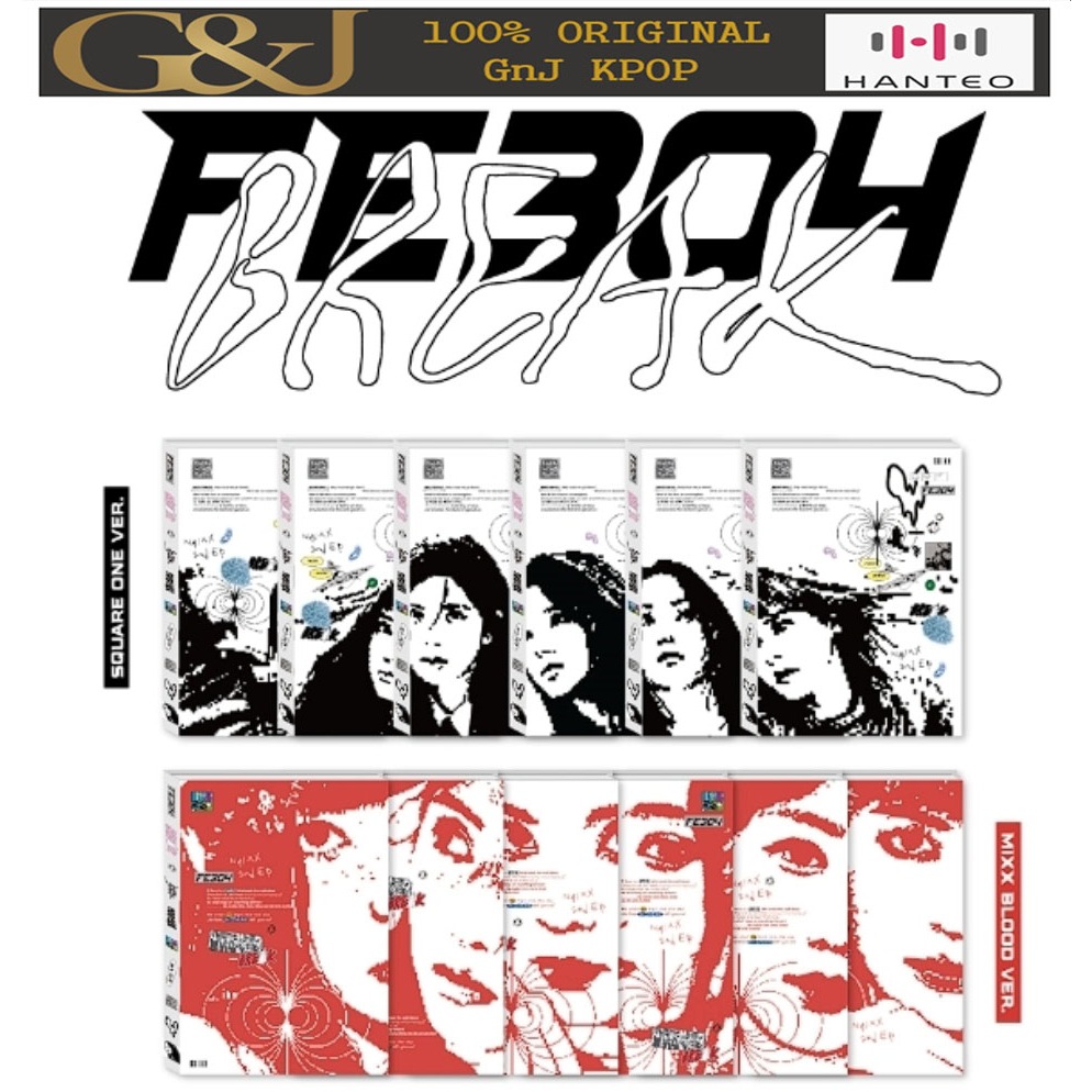 NMIXX Fe3O4: BREAK (SQUARE ONE ver, MIXX BLOOD ver)