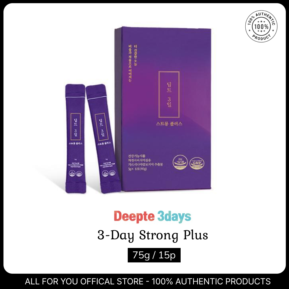 สินค้า: DEEPTE 3-Day Strong Plus, 75g 15p