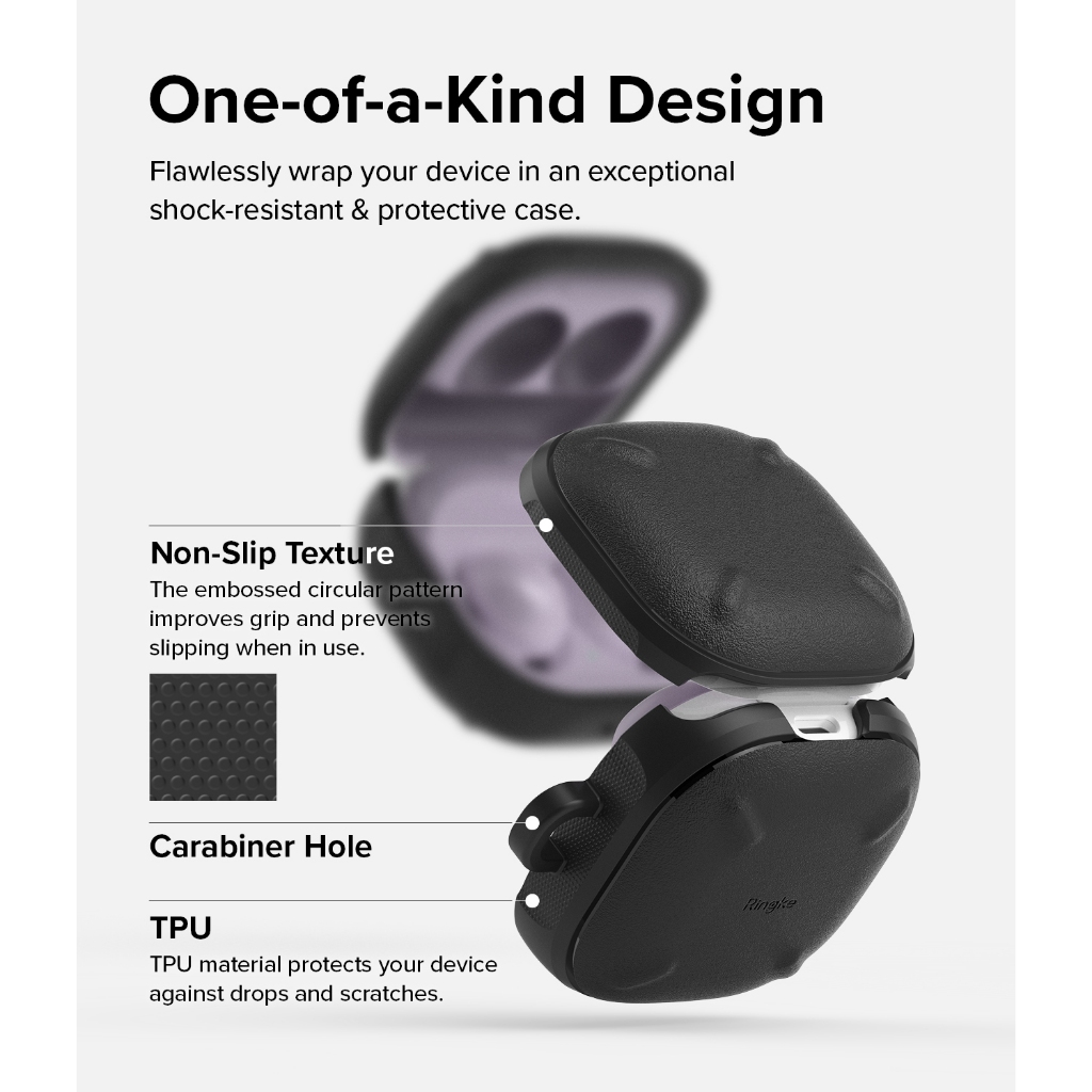 Ringke Onyx เคส กันกระแทก สําหรับ Galaxy Buds FE 2 Pro รูปที่ 3