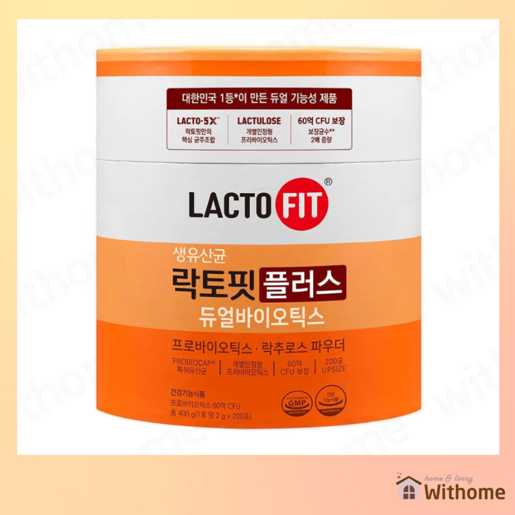 [Chong Kun Dang] Lacto-Fit Plus Dualbiotics 2g X 200 แท่ง โปรไบโอติก