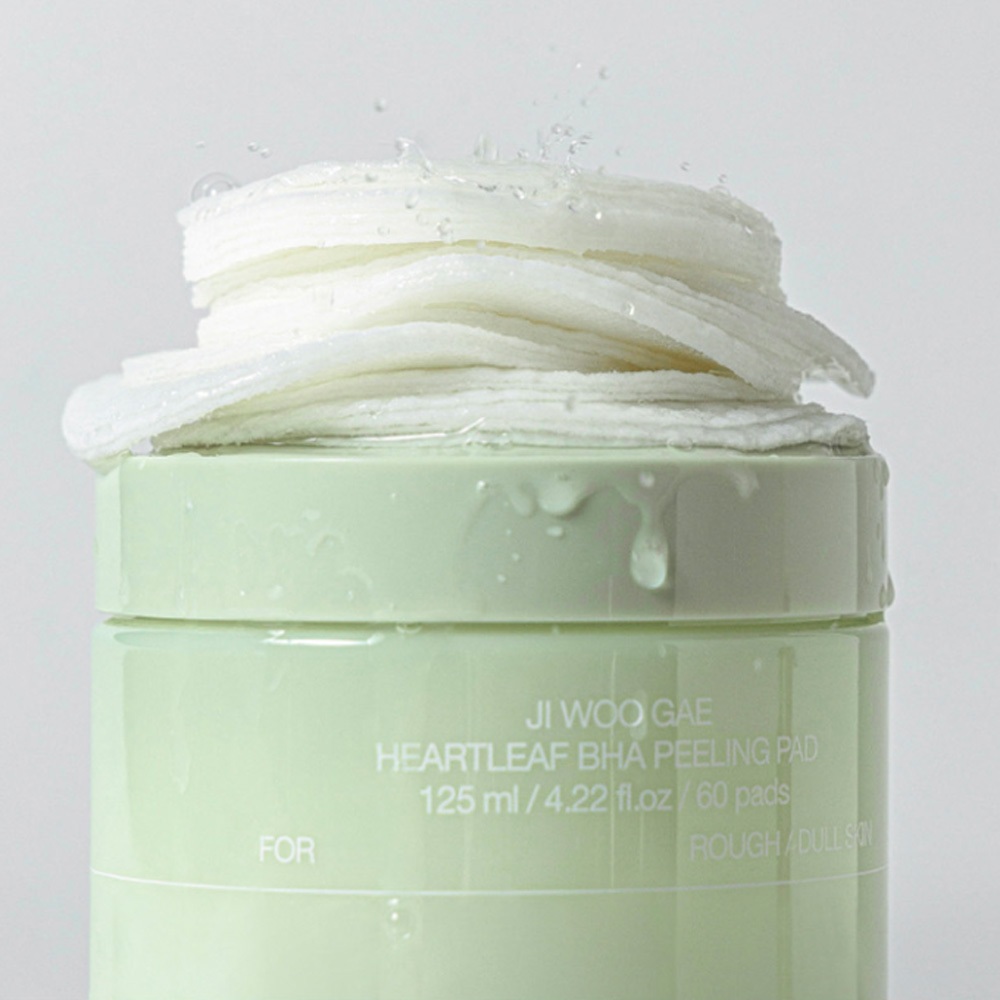 Sallymax JI WOO GAE แผ่นโทนเนอร์ ให้ความชุ่มชื้น 125 มล. 60 แผ่น