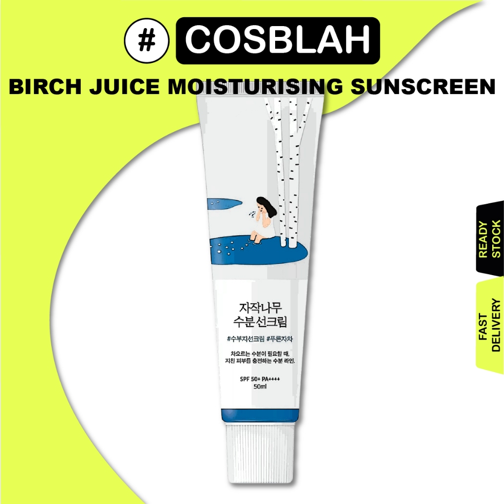 [ROUND LAB] Round Lab Birch Juice Moisturizing Sunscreen 50ml/ Tone Up Sun 50ml