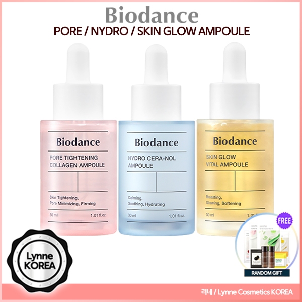 Best Biodance คอลลาเจนกระชับรูขุมขน / ผิวเปล่งประกาย / ไฮโดรเซรานอลแอมพูล 30 มล.