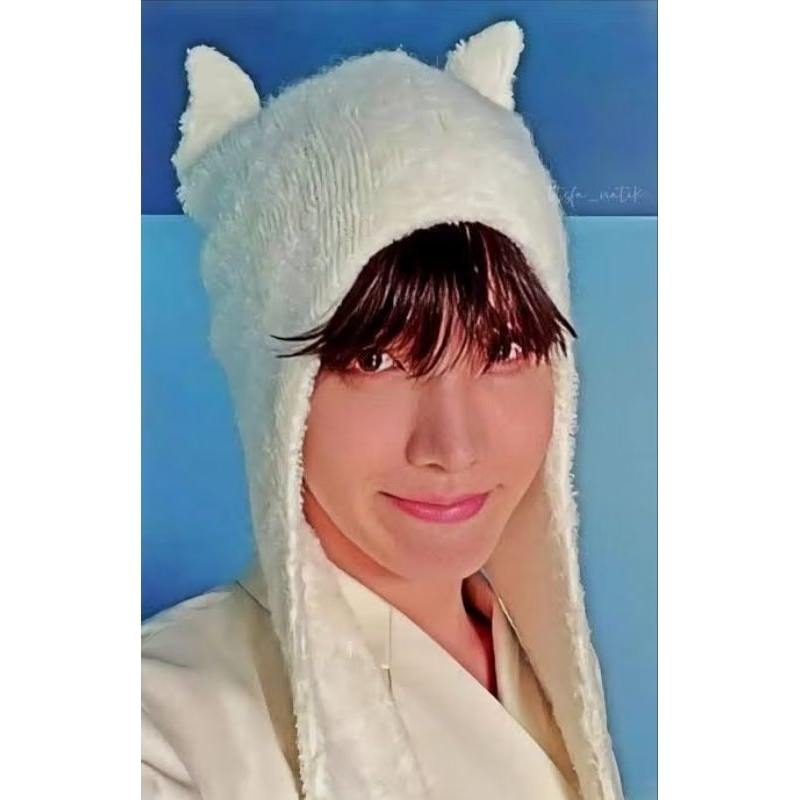 HANDMADE JACK IN THE BOX JHOPE/BEANIE หมวก JHOPE BTS/BEANIE JHOPE/BEANIE BLACK/BLACKIE/หมวก BTS/หมวก