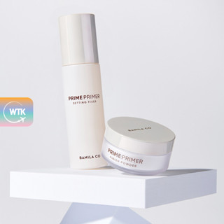 BANILA CO Prime Primer Finish Powder 12g, 5g / Fit Pact 6.5g / Setting Fixer 100ml - โปร่งแสง เนื้อแมตต์, เอฟเฟกต์กระดาษซับ