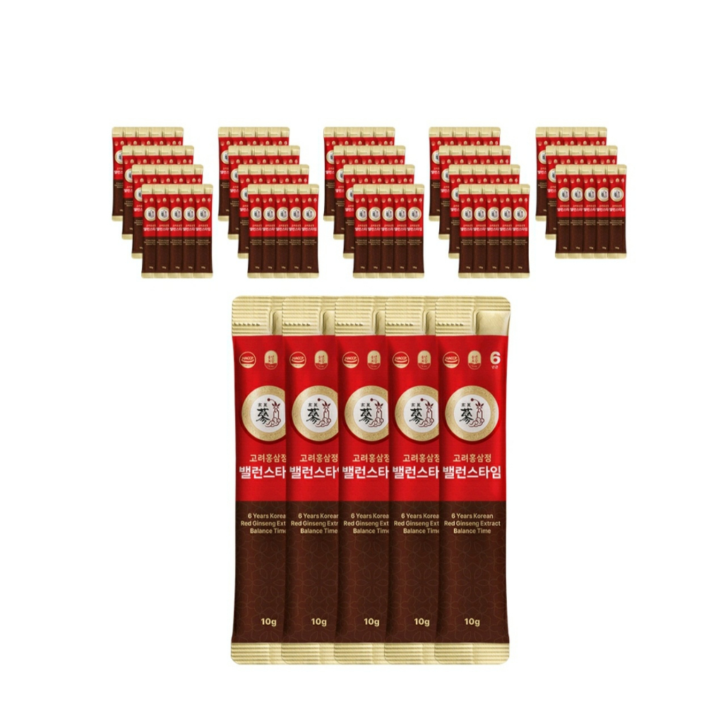 Korean 6-year-old Korea Red Samjeong Concentrate (50 bags bulk packaging)