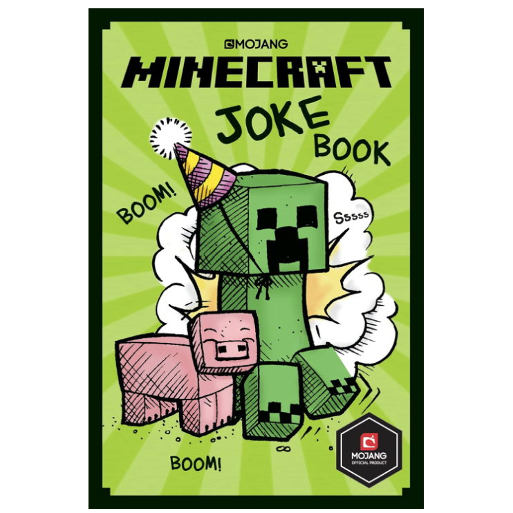 [ปกอ่อน] หนังสือ Minecraft Joke โดย Mojang AB
