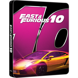 Fast X - 4K UHD + BLU-RAY หนังสือเหล็ก (L) เวอร์ชั่นเกาหลี / Fast &amp; Furious 10