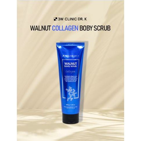 [3w Clinic] DR.K WALNUT COLLAGEN บอดี้สครัป