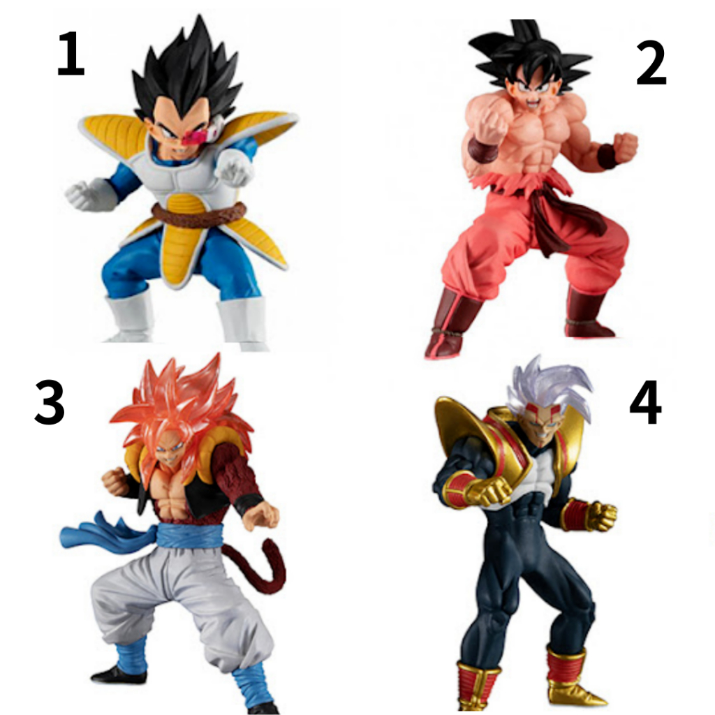 Bandai Dragon Ball Super HG ดราก้อนบอล 04 GT (1 กล่องเดียว)