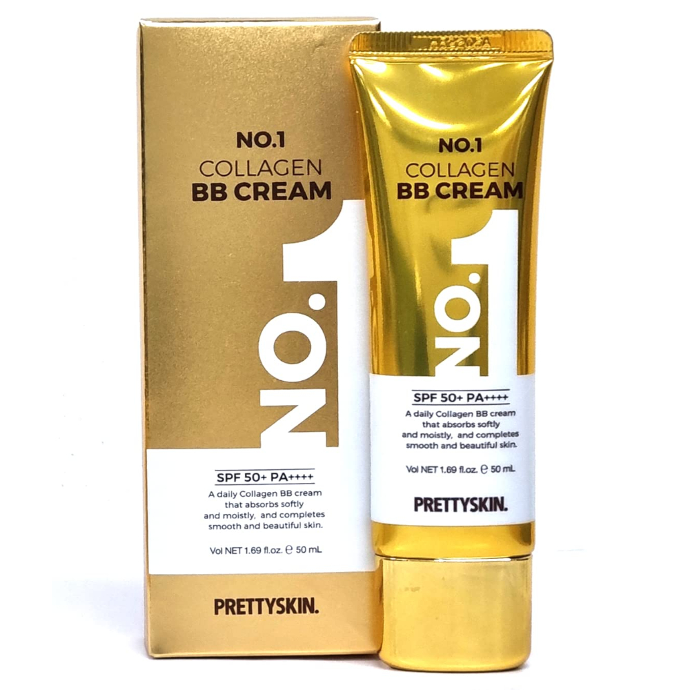 Prettyskin No.1 บีบีครีมคอลลาเจน 50 มล. SPF50+/PA++++