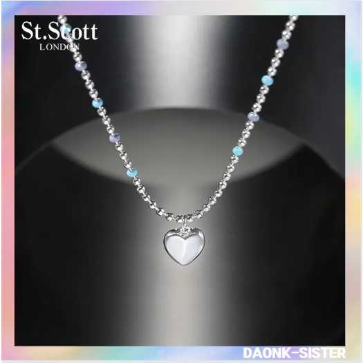 [ST.SCOTT] St.scott LONDON Muheart สร้อยคอ STJ-NB1542WG ของแท้ 100%