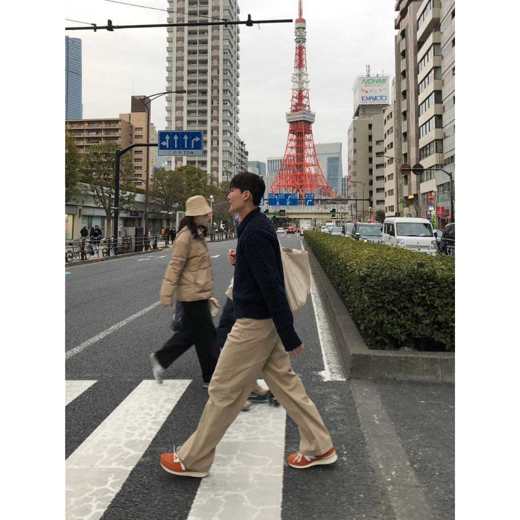 [DAYSOME]High Cotton Wide Pants