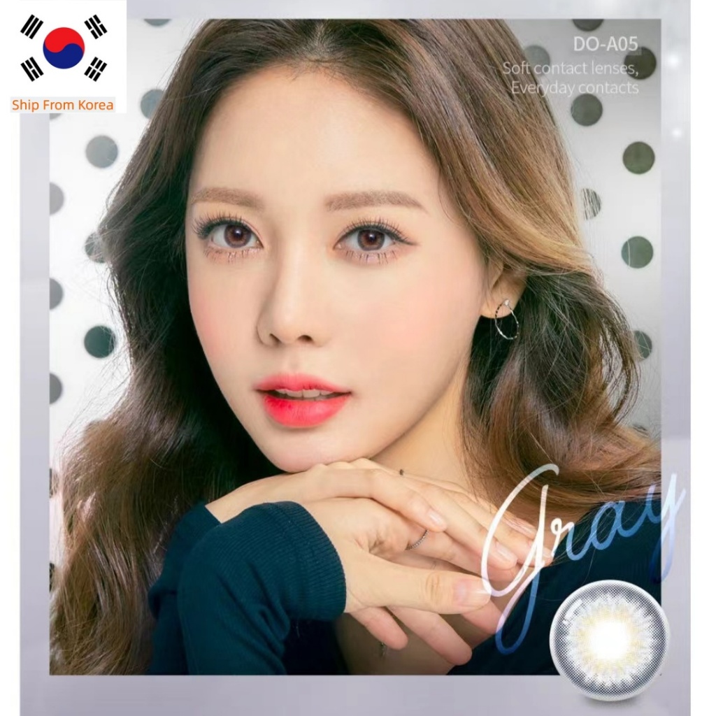 Olens SPANISH CIRCLE Gray คอนแทคเลนส์ 2P เลนส์เกาหลี