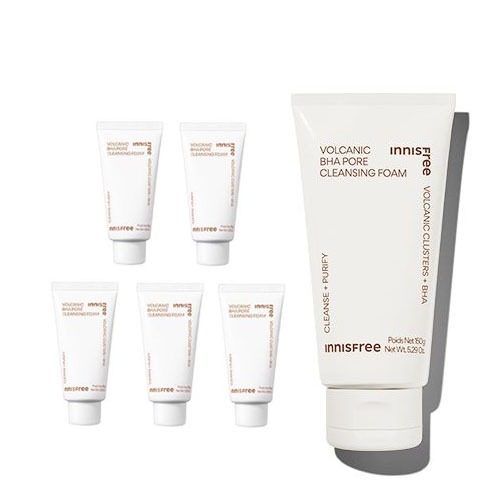 [NISFREE] Volcanic BHA Pore Cleansing Foam 30gx3/30gx5