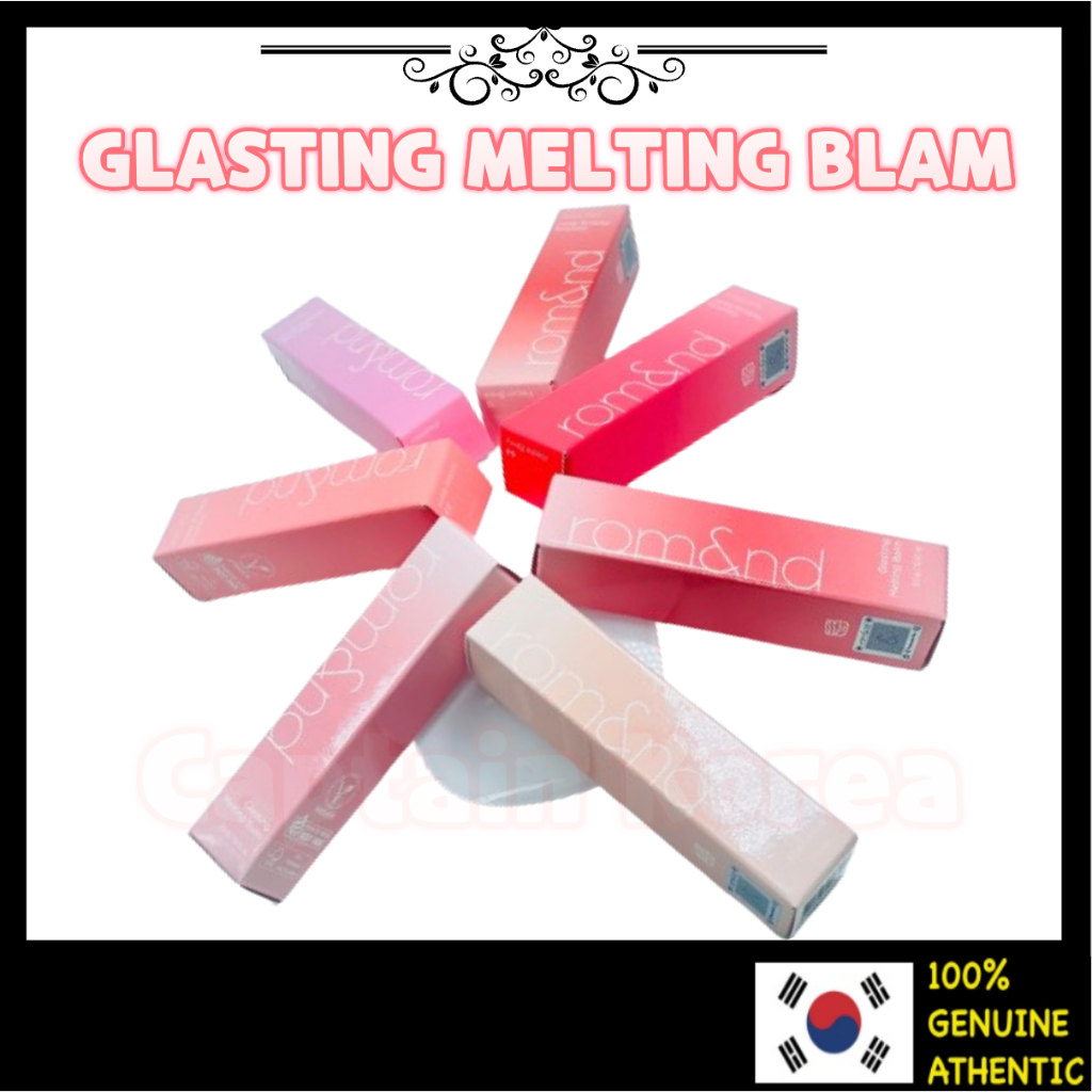 [Rom&nd ] Romand Glasting Melting Balm 7 สี 3.5g Romand Romand