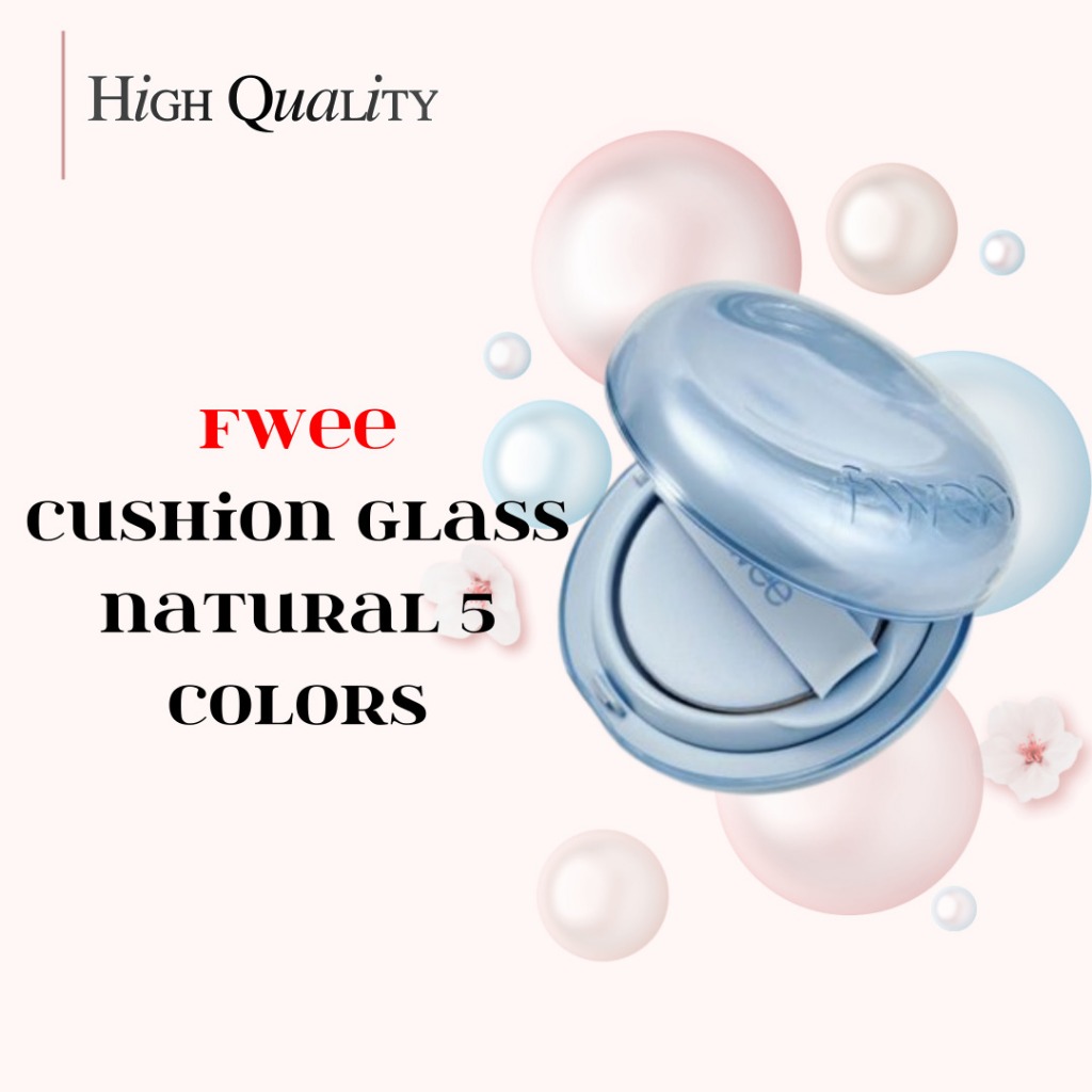 Fwee Cushion Glass ธรรมชาติ 5 สี