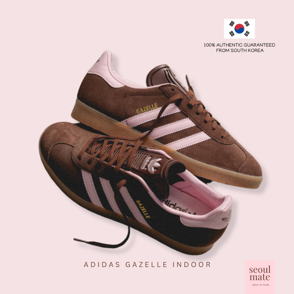 [จากเกาหลี ] Adidas Gazelle Auburn Pink JH5666