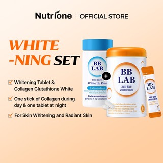 Nutrione BBLAB Whitening Set (Collagen Glutathione White + White Up Plus)