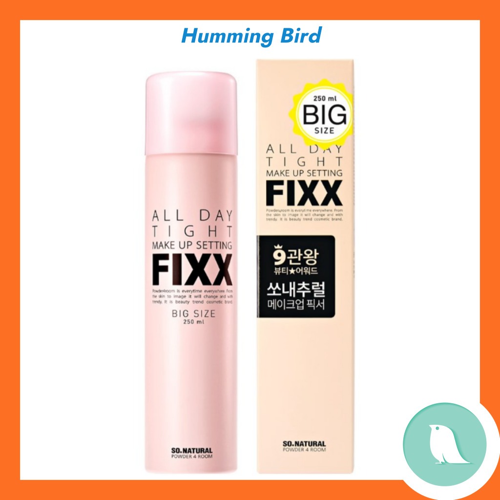 [SO Natural](พร้อมสต็อก)fixx All Day Tight Make up Fixer / Makeup Setting Spray / All Day Tight Make